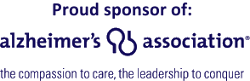 Proud sponsor of the Alzheimer's Association